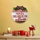 thumbnail image 2 of Colgador de puerta con tema de vacaciones navideñas, colgante de pared con licencia forma forma forma con letras navideñas para decoración de pared de 38x38x5mm Sunnimix Letrero colgante de vacaciones, 2 of 8