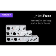 Arturia MiniFuse 2 Portable 2x Input USB-C MIDI Audio Interface, White