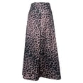 thumbnail image 5 of XIAONU Leopard Print Maxi Skirt For Women Bodycon Flared Hem Skirt Smooth Bold Night Out Skirts, 5 of 8