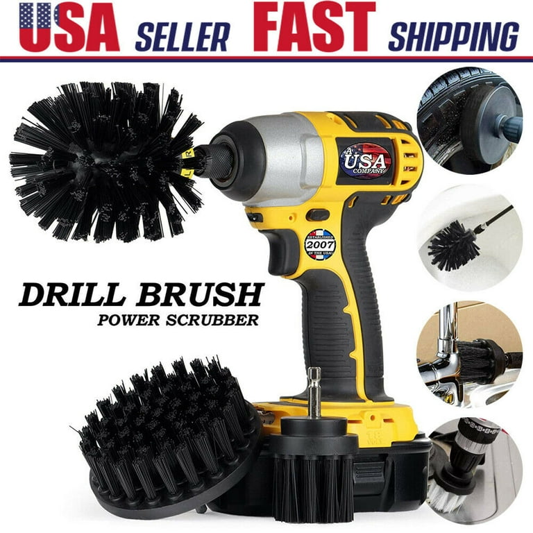Drill Brush, Favorite tool for cleaning fast