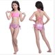 thumbnail image 1 of WILLBEST Trajes de Baño Para Mujer, Conjunto de Traje de Baño Para Niñas, Estampado de 3 Piezas, Traje de Baño Para Niños Pequeños, Playa, Piscina, Traje de Verano, Tela Elástica Cómoda, 1 of 4