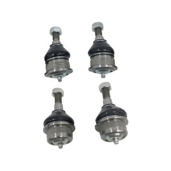 Upper and Lower Ball Joint Kit - 4 Piece - Compatible with 1965 - 1977 Volkswagen Beetle 1966 1967 1968 1969 1970 1971 1972 1973 1974 1975 1976