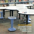 thumbnail image 5 of ECR4Kids SitWell Active Wobble Stool with Adjustable Height, Flexible Seating, Powder Blue, 5 of 10