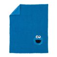 thumbnail image 2 of Sesame Street Cookie Monster Plush Sherpa Toddler Blanket, 2 of 3