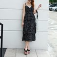 thumbnail image 4 of unbranded 1 Par Sandalias Material Negro Cómodas Y Chic, 4 of 8