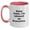 White/Pink, variant on Funny Executive Gifts for Graduation Two Tone Coffee Mug, 'Keep Calm, I'm (almost) An Executive.' - Gifts from Men to Executive Friends at Work