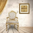 thumbnail image 3 of Greene, Taylor 15x15 Gold Ornate Wood Framed with Double Matting Museum Art Print Titled - MERLOT, 3 of 4