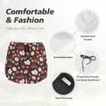 thumbnail image 6 of Lsque To The Best Mom Printed Women's Running Shorts with Liner Pockets,Elastic Quick Dry Workout Athletic Gym Yoga Shorts,Womens High Waist Shorts-Medium, 6 of 9