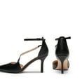 thumbnail image 4 of DREAM PAIRS Women's High Heels Strappy Pumps Closed Pointed Toe Stiletto Ankle Strap  Party Dress Shoes, 4 of 5