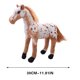 thumbnail image 5 of Juguete de caballo de peluche, muñeco de caballo simulado, caballo blanco, caballo marrón, decoración de muebles de sofá, regalo de Navidad, 5 of 6