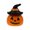 A, variant on Halloween Decorations Halloween Pumpkin Ghost Bat Pull Back Car Ornament, Interesting Festive Scene Embellishment, Small Desktop Layout Accessory for Halloween Holiday Atmosphere Decoration
