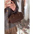 thumbnail image 3 of 2024 nuevos bolsos de hombro de PU de moda para mujeres estilo coreano señoras casual mensajero crossbody cuadrado puro bolsos, 3 of 5