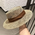 thumbnail image 3 of Gyujnb Sun Hat with Flat for – European Sun Hat for Travel and Outdoor Sun Breathable Hollow Design, 3 of 5