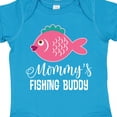 thumbnail image 4 of Inktastic Mommys Fishing Buddy Girls Girls Baby Bodysuit, 4 of 5