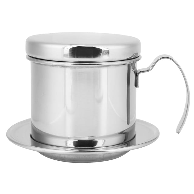 Home Drip Coffee Filter Pot, Coffee Utensils 304 Stainless Steel Vietnamese Coffee Pot Drip Coffee Filter Pot, For Office Home