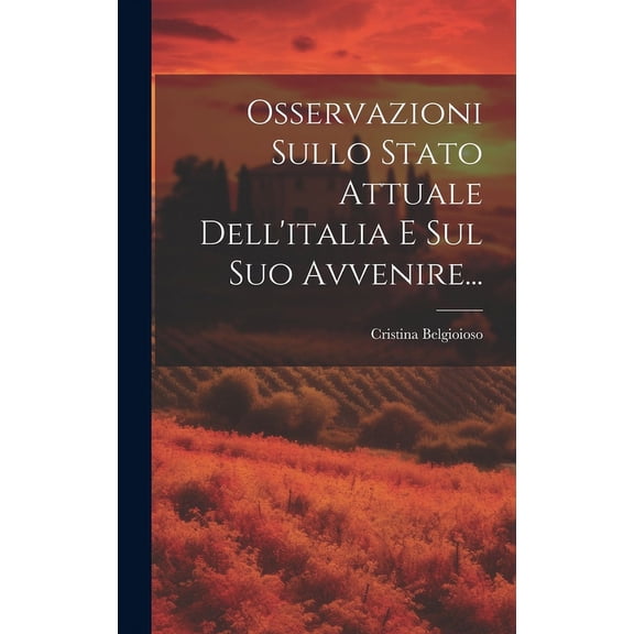 Osservazioni Sullo Stato Attuale Dell'italia E Sul Suo Avvenire... (Hardcover)