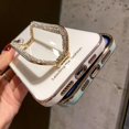 thumbnail image 5 of For iPhone 12 Pro 6.1 inch Cover Shiny Rhinestone Kickstand Shockproof TPU Phone Case, 5 of 5
