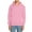 Pink, variant on LYHaoo Boys And Girls Hoodies & Sweatshirts Long Sleeve Pullover Solid Casual Outerwear Cozy Lined Hooded Sweater For Toddler To Teen Basic Pullover Sizes 2-3 Years Black