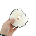 thumbnail image 5 of Unique Bargains 1 Pc Fashion Pleats Large Scrunchies Beige, 5 of 5