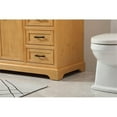 thumbnail image 5 of 60 inch single bathroom vanity in natural wood, 5 of 8
