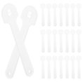 thumbnail image 2 of 50pcs Thickened DIY Hand Fan Handles Hand Fan DIY Making Handle Accessory Small Plastic Handle for Hand Fan Handcraft Supply, 2 of 5