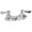 Chrome, variant on Chicago Faucets 802-Ve2805ab Centerset Bathroom Faucet - Chrome