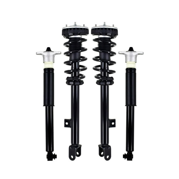 Set of 4 Front Quick Complete Strut-Coil Spring-Rear Shock Kit For 2009-2014 Hyundai Genesis