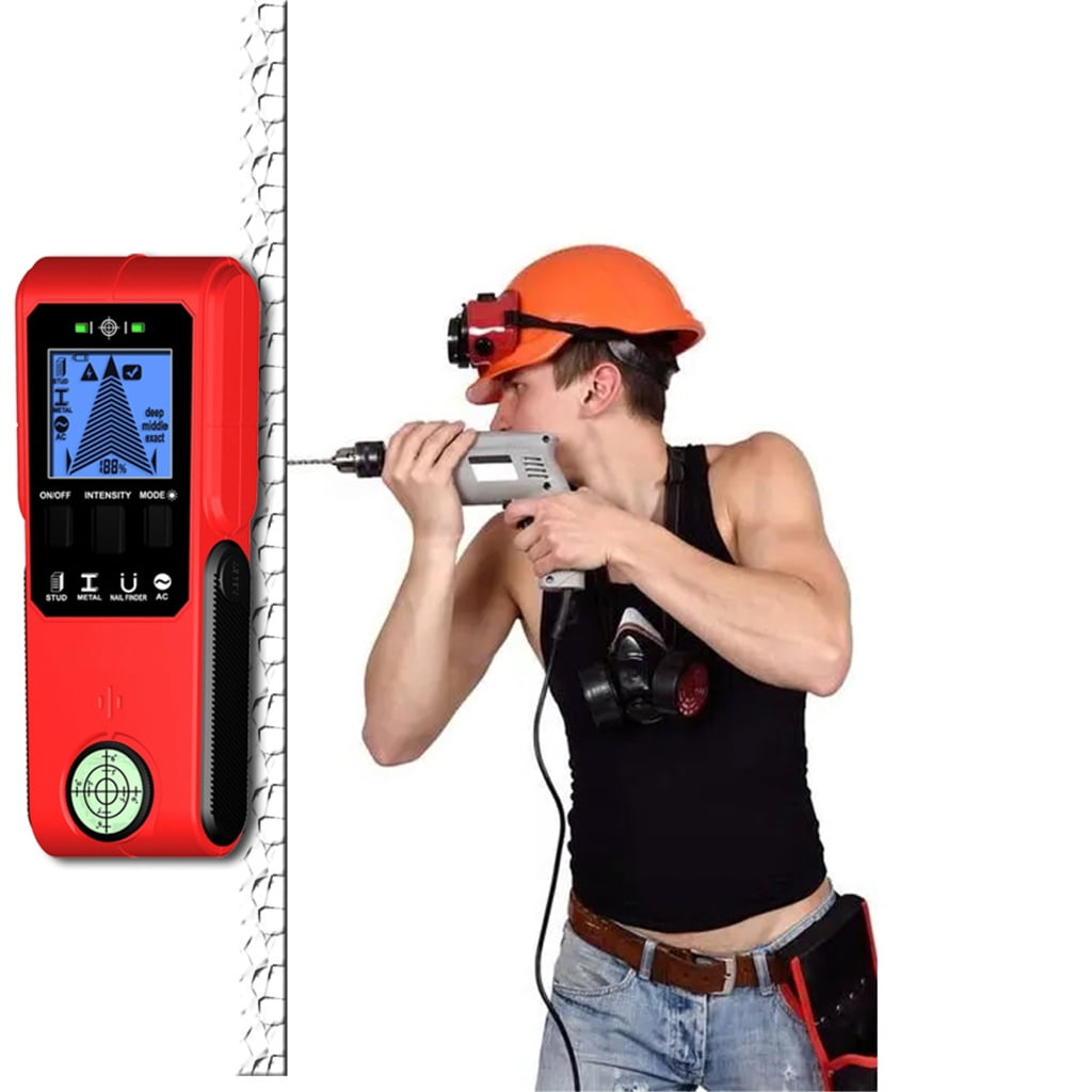 Multifunction Handheld Wall Detector With High Sensitivity Sensors for Metal Cable Wood Efficient Home Renovations Tasks