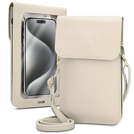 Cadorabo Shoulder Bag Case for Huawei MATE 10 Cover in WHITE Handbag