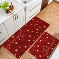 thumbnail image 4 of 2 Pieces 4th of July Kitchen Mats for Floor 4th of July Kitchen Mats Independence Day Kitchen Rugs for Floor Non Slip Home Decor 2 Piece Set Multicolor, 4 of 6