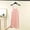 Pink, variant on Juslio Nightgowns for Women Homewear Dress Solid Thin Loungewear Adjustable Tie Dress Loose Sleep Halter Nightgown Light Blue XXL