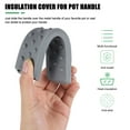 thumbnail image 3 of LOLIPPYY Silicone Pot Handle Cover, Non- Sleeve for Kitchen Use, Grey, Multi-Functional Cooking Accessory, 3 of 8
