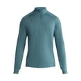 thumbnail image 5 of Athletic Works Men's & Big Men's Space Dye Jersey Quarter Zip Long Sleeve Shirt, Sizes S-3XL, 5 of 5