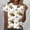 C_ White, variant on Tops for Women Funny Sunflower Bee Graphic T Shirts Summer Short Sleeve Crew Neck 2026 Casual Dressy Tunic Blouses White XXL