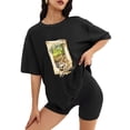 thumbnail image 2 of Women T Shirts and Men T shirt Oversized Shirts Cool Graphic Tees for Men Vintage Streetwear Sweat Casual Shirt 2XL, 2 of 5