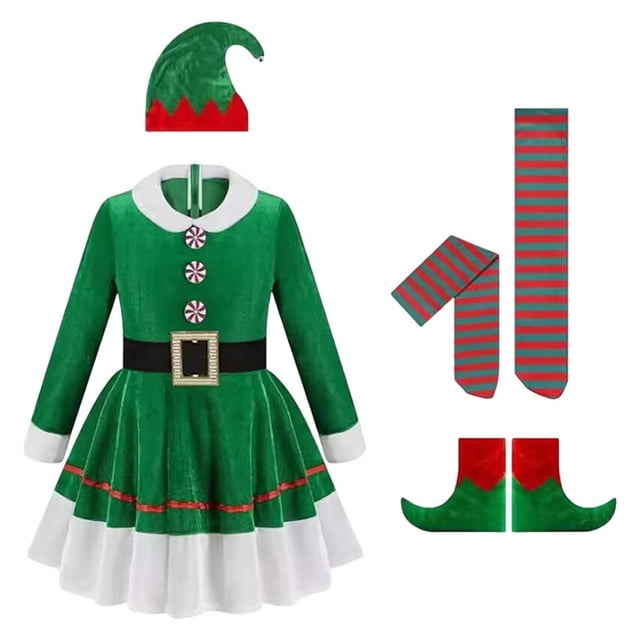 Conjunto de disfraz navideño Fernando con Cinturón Para accesorios de fotos de festivales y carnaval