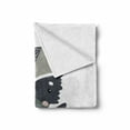thumbnail image 2 of Cartoon Soft Flannel Fleece Throw Blanket, Style Raccoon Super Hero with a Costume and Cape Childish Animal Design, Cozy Plush for Indoor and Outdoor Use, 50" x 70", Multicolor, by Ambesonne, 2 of 6