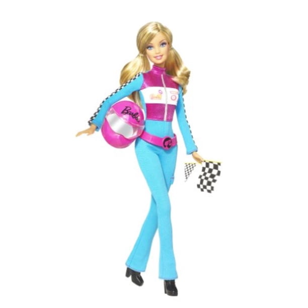 Barbie I Can Be Race Car Driver Doll - Walmart.com