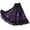 Purple, variant on Women's Social Dance Long Swing Skirt Sequins Flower Embroidery Ballroom Latin Practice Skirt