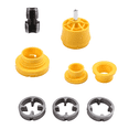 thumbnail image 2 of Juego de herramientas para roscar tuberías de PVC, juego de terrajas para fontanería de 1/2 pulgada, 3/4 de pulgada y 1 pulgada. Terraja de plástico para roscar tuberías., 2 of 4