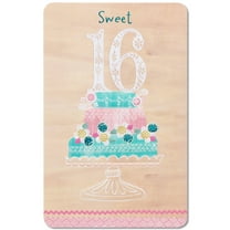 American Greetings Sweet 16 Birthday Card with Glitter