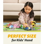 Robocar POLI Toys, BUCKY Transforming Robot Toys, 4 Action Figure Vehicles for Ages 3 and up