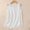 White, variant on YHAJDS Womens Plus Size Tank Tops Solid Color Round Neck Sleeveless Linen Like Top For Spring Summer