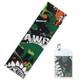 thumbnail image 2 of Picia Dinosaur Skeleton Pattern Cooling Towels (40"x12") Cool Towel, Cold Towel, Microfiber Soft Breathable Chilly Ice Towel, 2 of 9