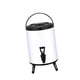 thumbnail image 2 of Dispensador de bebidas frías y calientes Dispensador de bebidas aislado de acero inoxidable 12L blanco, 2 of 9