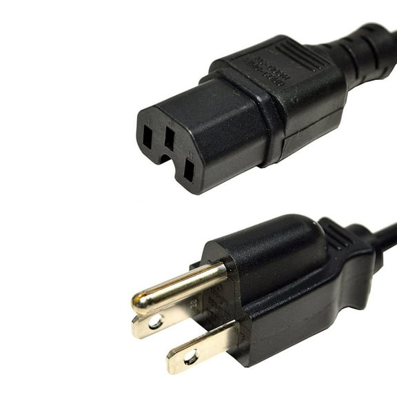 HQRP 10ft AC Power Cord for Motorola Quantar Radio T5365A Mains Cable