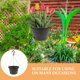 thumbnail image 3 of WEUVEB 2Ud Macetero De Pared Colgante Negro Con Gancho Para Plantas Suculentas Y En, 3 of 8