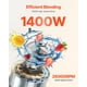 thumbnail image 2 of VEVOR Licuadora de 68 oz y 1400 W para batidos Licuadora procesadora de alimentos para cocina, 2 of 9