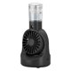 thumbnail image 2 of Ventilador nebulizador portátil de mano recargable 2 en 1, ventilador nebulizador con rociador de agua Negro, 2 of 9