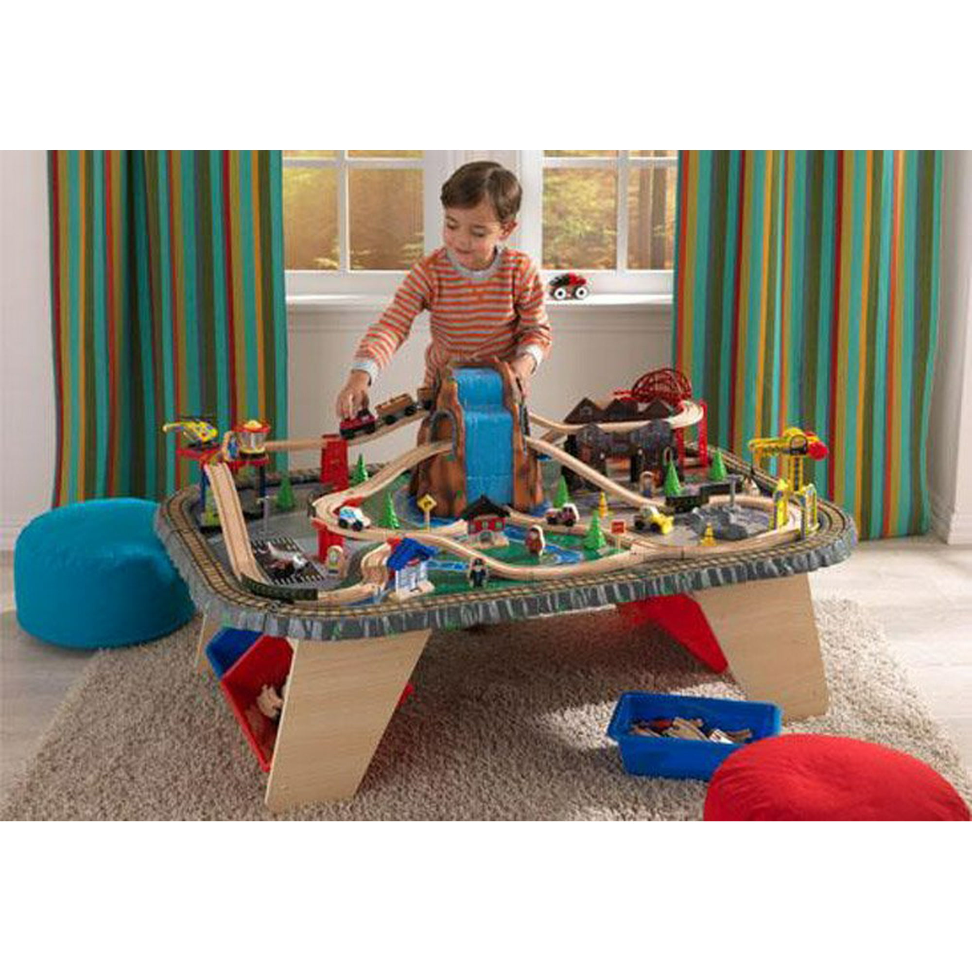 Kidkraft waterfall train table hotsell
